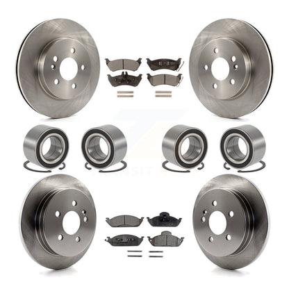 Kit de plaquettes de Rotor de frein à disque, roulement avant et arrière (10 pièces), pour Mercedes-Benz ML320 ML35