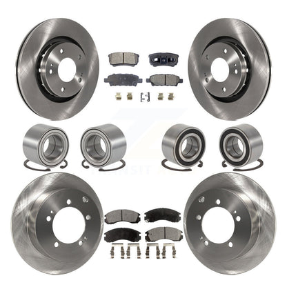 Kit de plaquettes de Rotor de frein à roulement avant et arrière (10 pièces) pour Mitsubishi Outlander AW 05-06