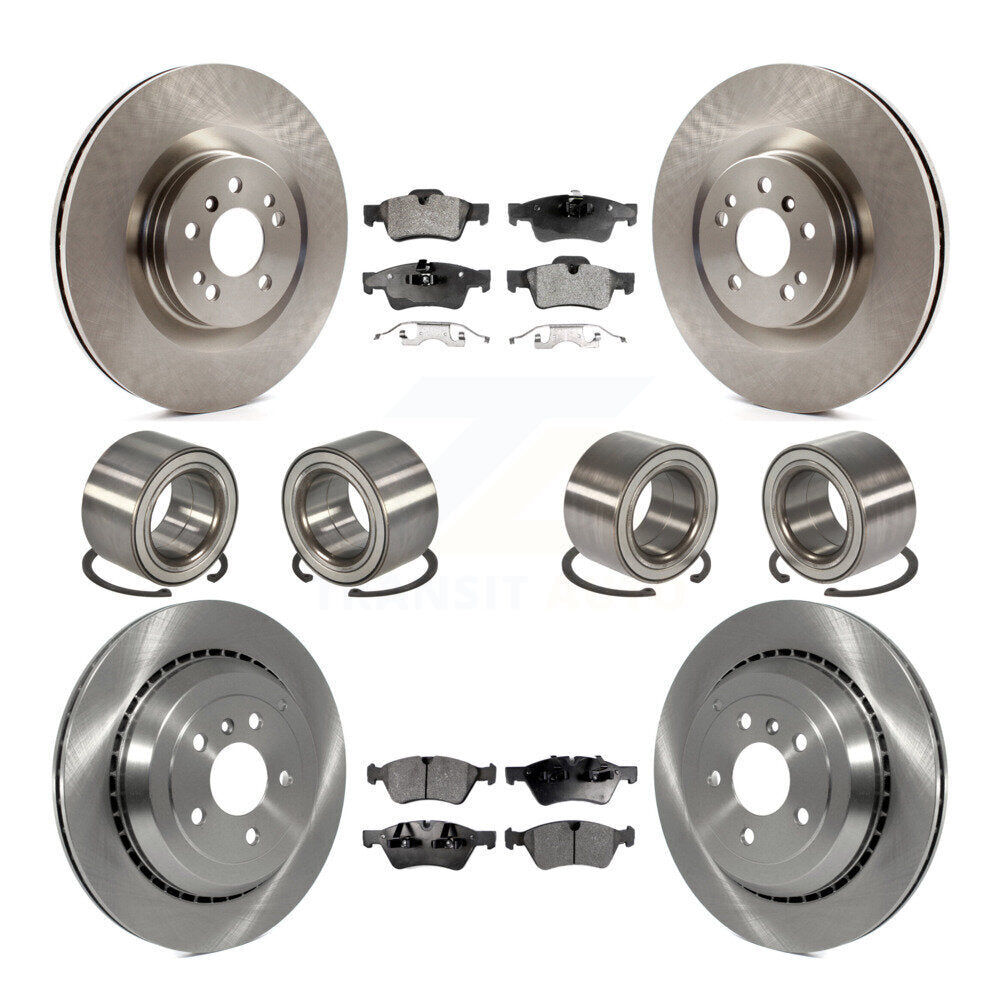 Kit de plaquettes de Rotor de frein à disque, roulement avant et arrière (10 pièces), pour Mercedes-Benz GL350 GL32