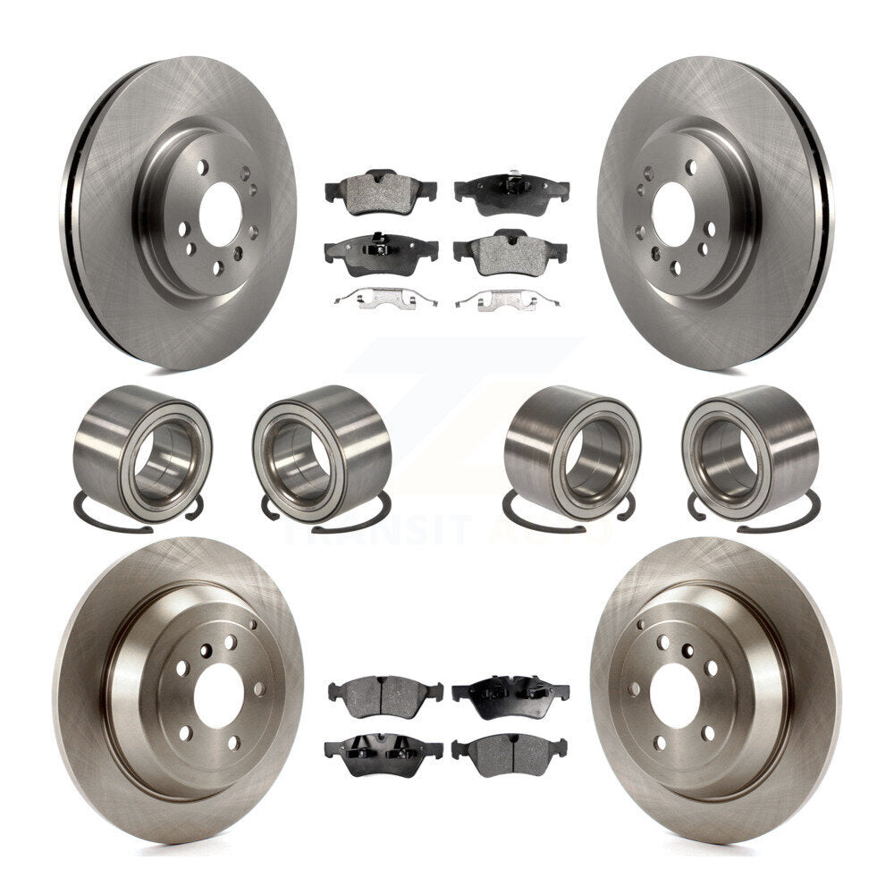 Kit de plaquettes de Rotor de frein à roulement avant et arrière (10 pièces) pour Mercedes-Benz ML45 2010 – 2011