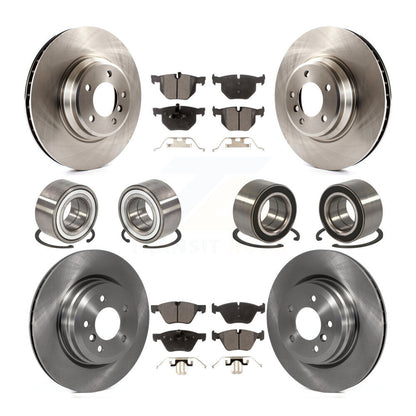 Kit de Rotor et plaquettes de frein à disque, roulement de roue avant et arrière (10 pièces) pour BMW 335x 2007