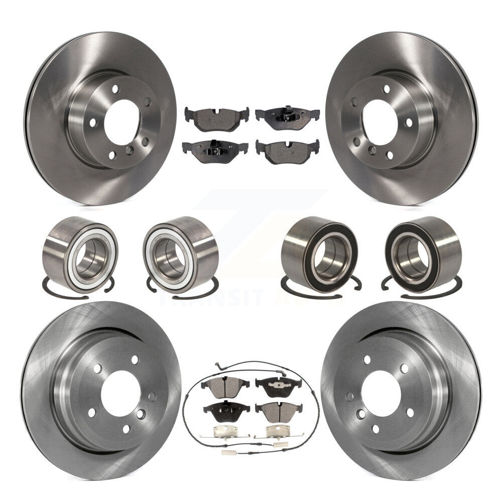 Kit de Rotor et plaquettes de frein à disque, roulement avant et arrière (10 pièces), pour BMW 328i xDrive 328x