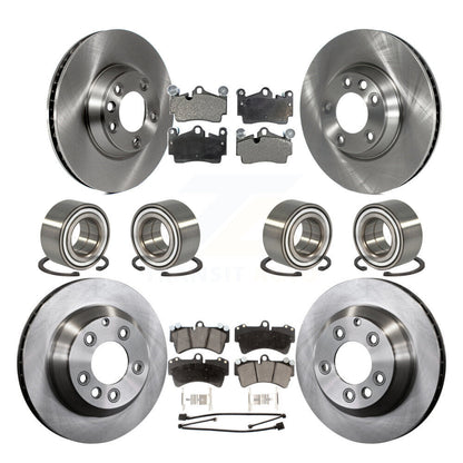 Kit de Rotor et plaquettes de frein à roulement avant et arrière (10 pièces) pour Audi Q7 Volkswagen Touare