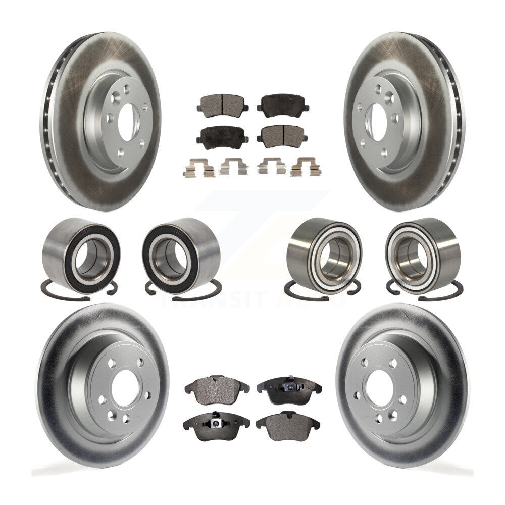 Kit de plaquettes de Rotor de frein revêtues de roulements avant et arrière (10 pièces) pour Land Rover Range Evoqu