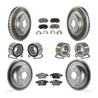 Kit de plaquettes de Rotor de frein revêtues de roulements avant et arrière (10 pièces) pour Land Rover Range Evoqu