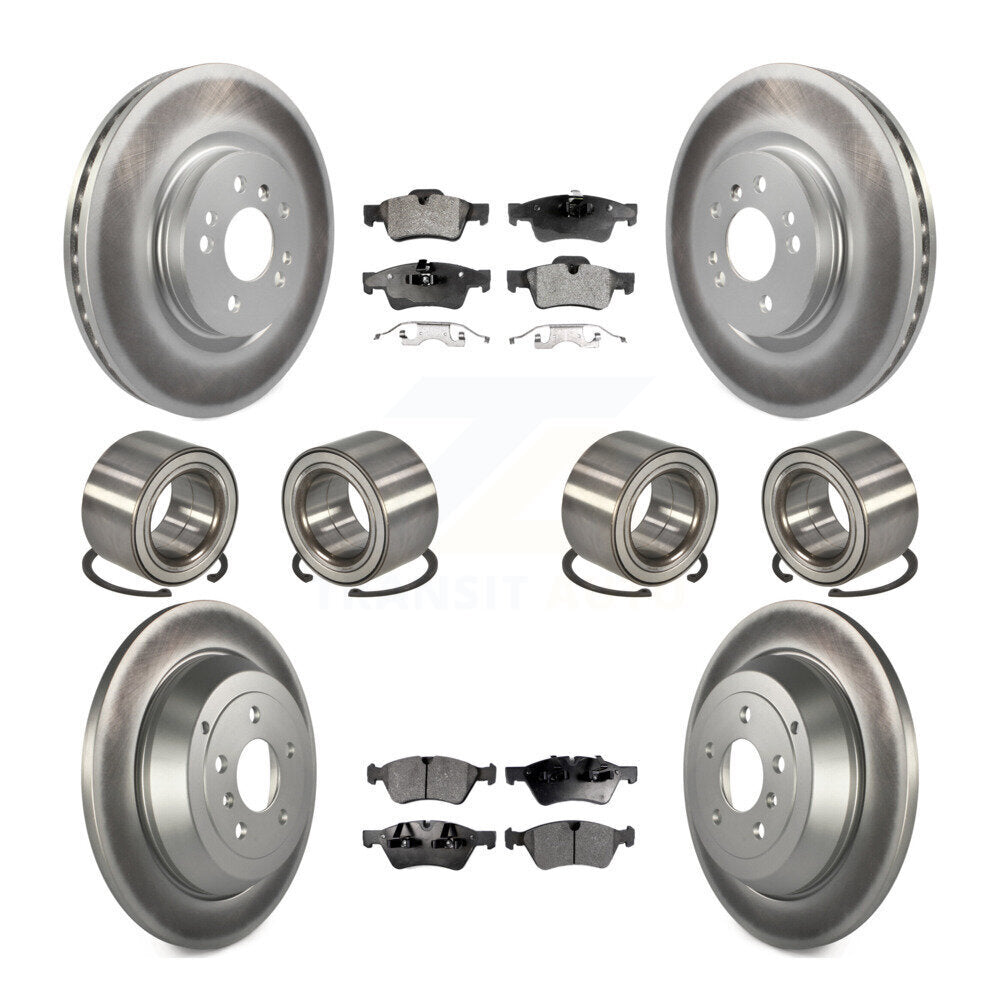 Kit de plaquettes de Rotor de frein, roulement avant et arrière (10 pièces), pour Mercedes-Benz ML350 ML32
