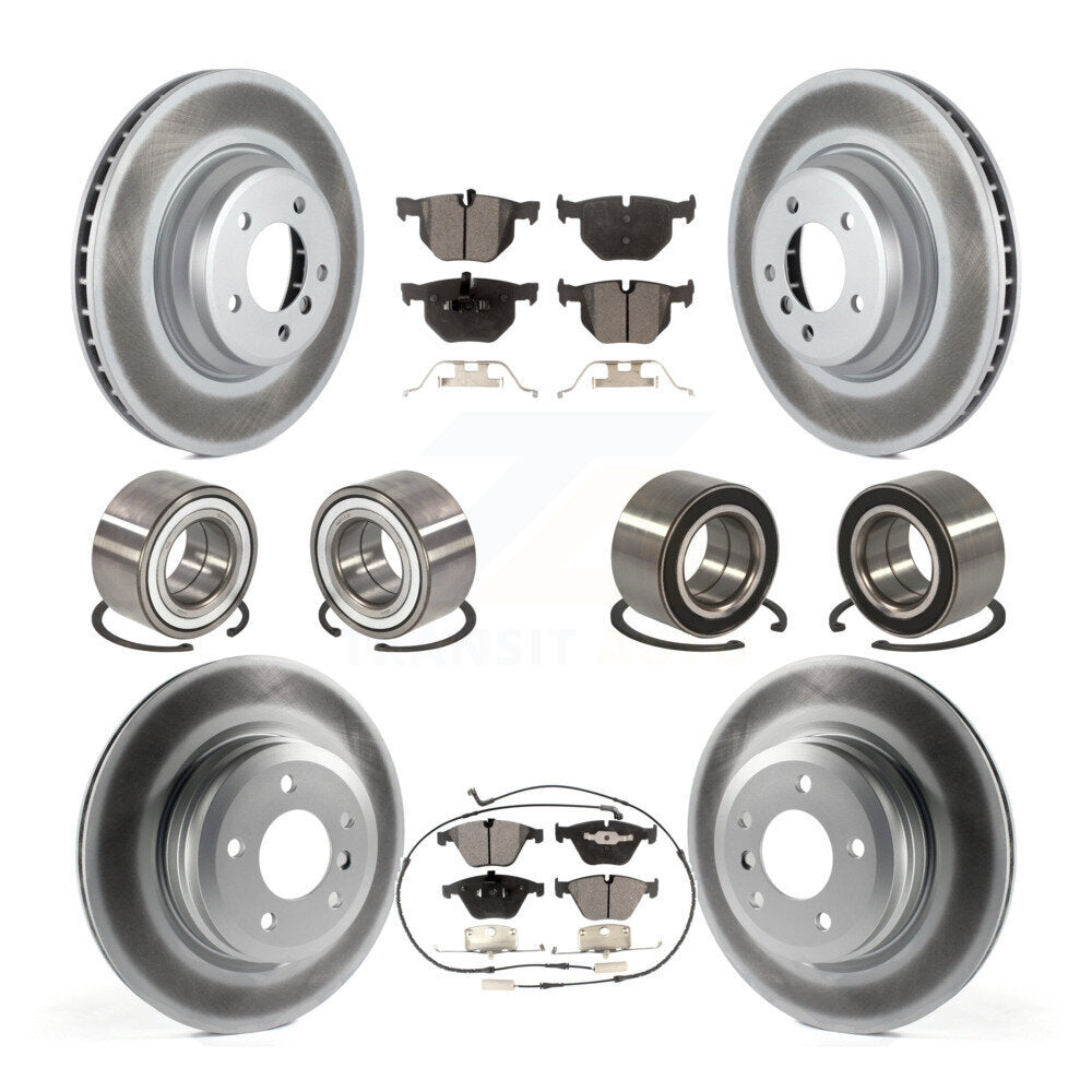Kit de rotors et plaquettes de frein à roulement avant et arrière (10 pièces) pour BMW 335i xDrive 335x