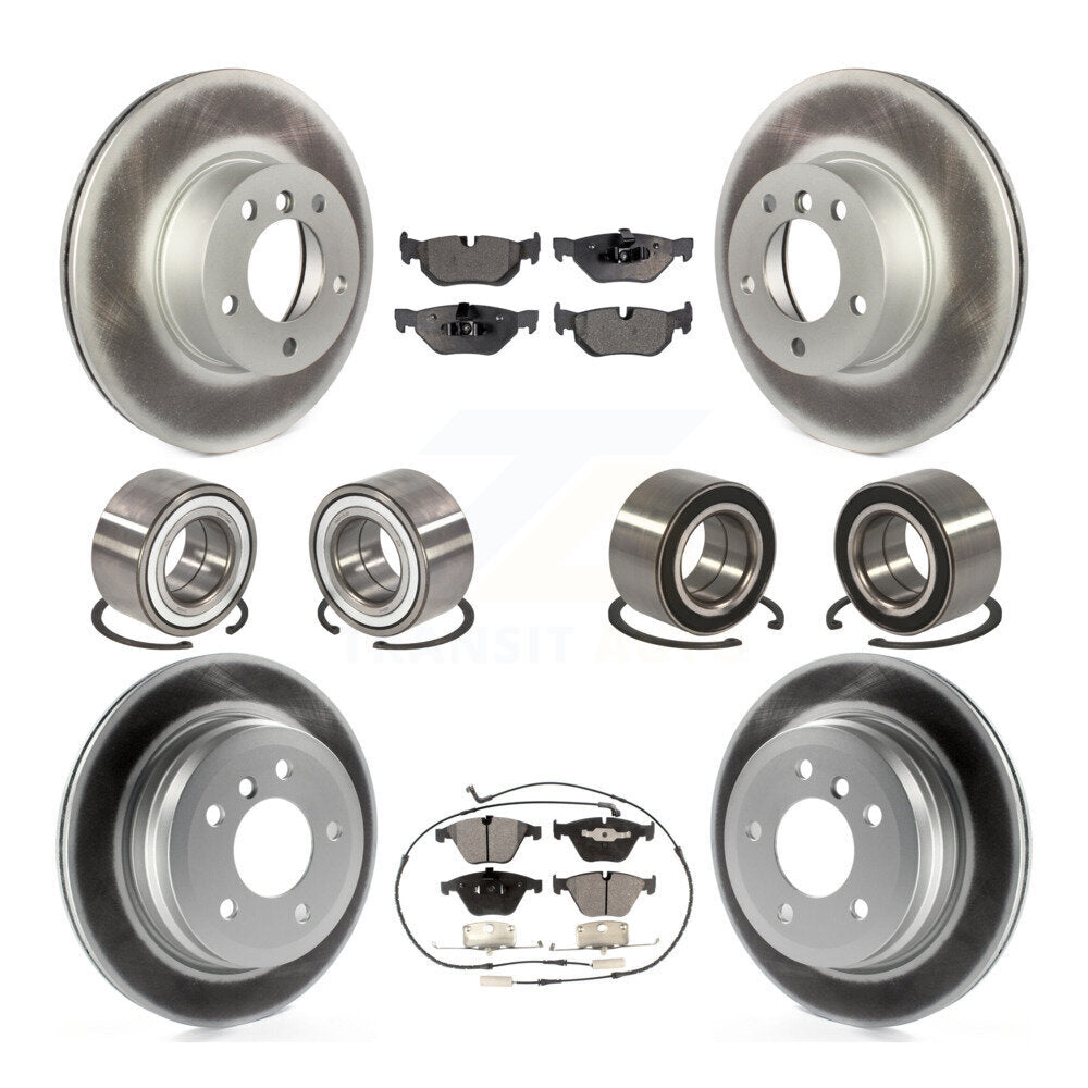 Kit de rotors et plaquettes de frein à roulement avant et arrière (10 pièces) pour BMW 328i xDrive 328x