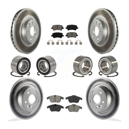 Kit de plaquettes de Rotor de frein revêtues de roulements avant et arrière (10 pièces) pour Land Rover Range Evoqu