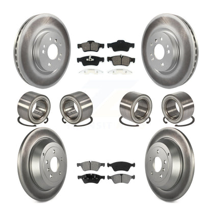 Kit de plaquettes de rotor de frein, roulement avant et arrière (10 pièces) pour Mercedes-Benz ML45 10-11