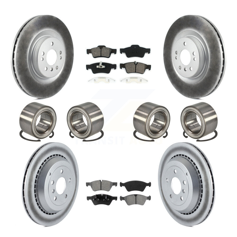 Kit de plaquettes de Rotor de frein, roulement avant et arrière (10 pièces), pour Mercedes-Benz ML350 ML55