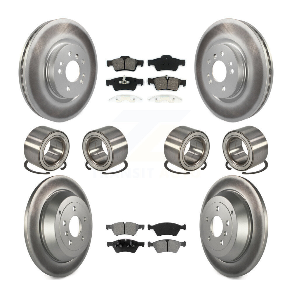 Kit de plaquettes de Rotor de frein, roulement avant et arrière (10 pièces), pour Mercedes-Benz ML350 ML32