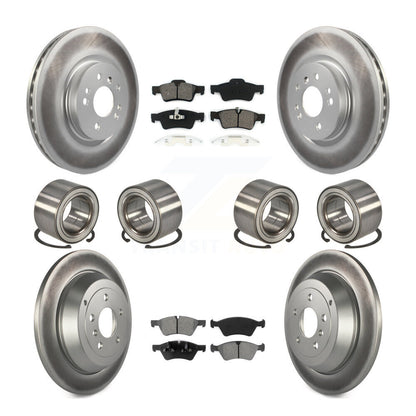 Kit de plaquettes de Rotor de frein, roulement avant et arrière (10 pièces), pour Mercedes-Benz ML350 ML32