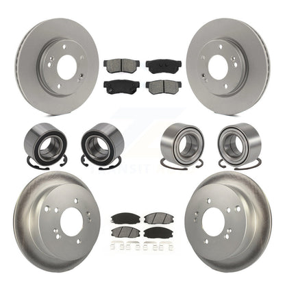 Kit de rotors et plaquettes de frein à roulement avant et arrière (10 pièces) pour Hyundai Santa Fe 4W