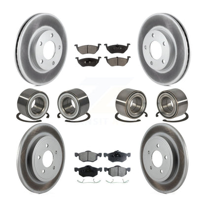 Kit de plaquettes de Rotor de frein, roulement avant et arrière (10 pièces), pour Ford Escape Mazda Tribut
