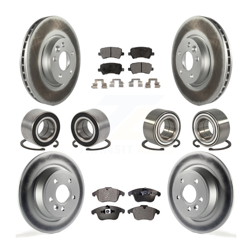 Kit de plaquettes de Rotor de frein revêtues de roulements avant et arrière (10 pièces) pour Land Rover Range Evoqu