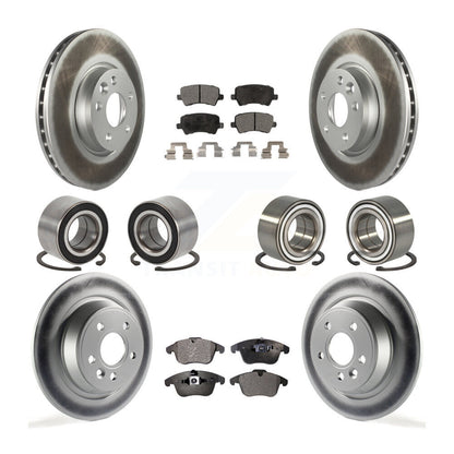 Kit de plaquettes de Rotor de frein revêtues de roulements avant et arrière (10 pièces) pour Land Rover Range Evoqu