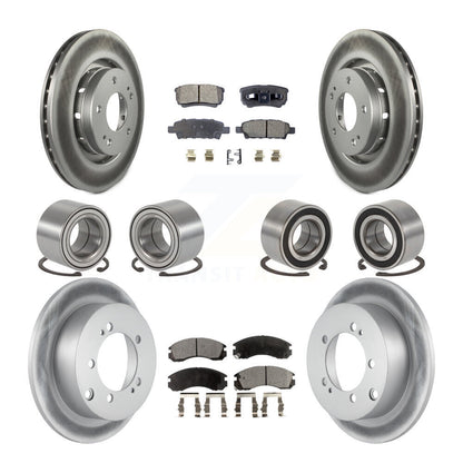Kit de plaquettes de Rotor de frein, roulement avant et arrière (10 pièces) pour Mitsubishi Outlander AW