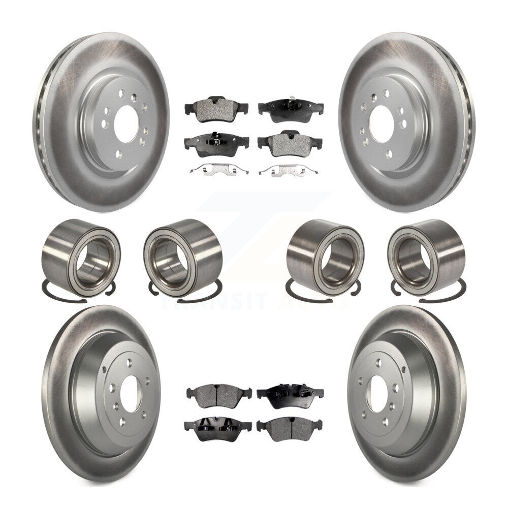Kit de plaquettes de rotor de frein, roulement avant et arrière (10 pièces) pour Mercedes-Benz ML45 10-11