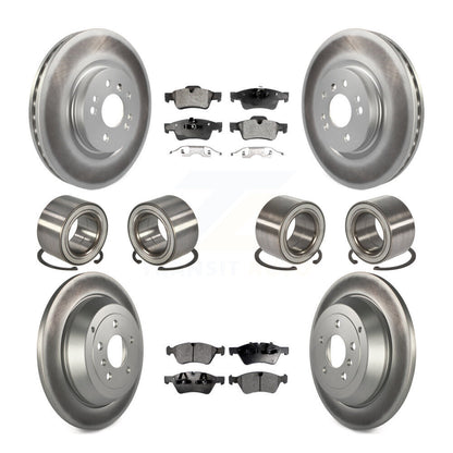 Kit de plaquettes de rotor de frein, roulement avant et arrière (10 pièces) pour Mercedes-Benz ML45 10-11