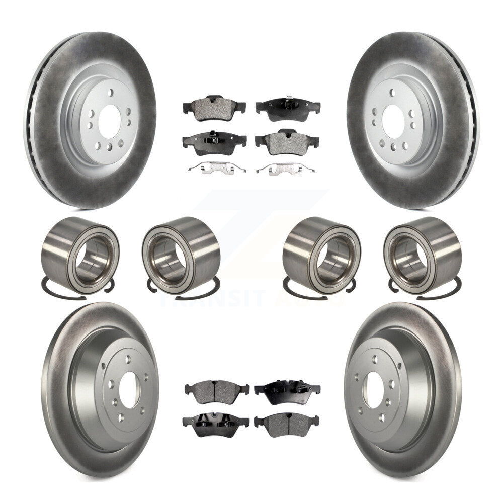 Kit de rotors et plaquettes de frein à roulement avant et arrière (10 pièces) pour Mercedes-Benz ML32