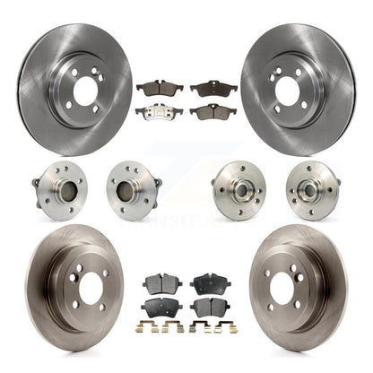 Kit de rotors et plaquettes de frein à disque, roulements de moyeu avant et arrière (10 pièces) pour Mini Cooper