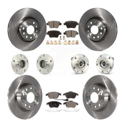 Kit de plaquettes de Rotor de frein à disque, roulement de moyeu avant et arrière (10 pièces) pour Volkswagen Beetle GT