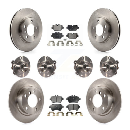 Kit de plaquettes de Rotor de frein, roulement de moyeu avant et arrière (10 pièces) pour Mini Cooper Countryman AW