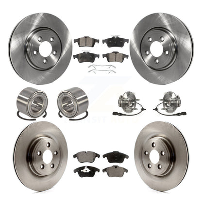 Kit de Rotor de frein et de patins de roulement de moyeu avant et arrière (10 pièces) pour Jaguar s-type XJ