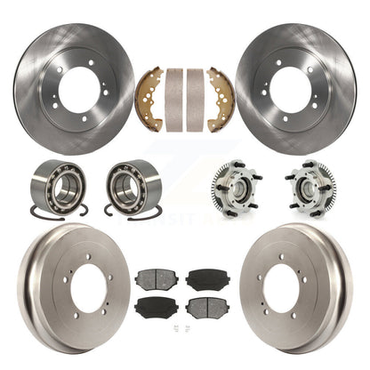 Kit de Rotor de frein et de patins de roulement de moyeu avant et arrière (10 pièces) pour Suzuki XL-7 Gran