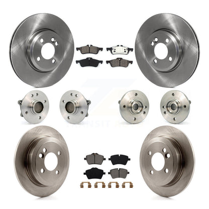 Kit de rotors et plaquettes de frein à disque, roulements de moyeu avant et arrière (10 pièces) pour Mini Cooper