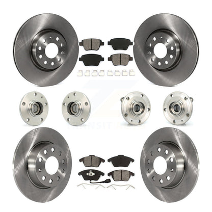 Kit de plaquettes de Rotor de frein à disque, roulement de moyeu avant et arrière (10 pièces) pour Volkswagen Beetle GT