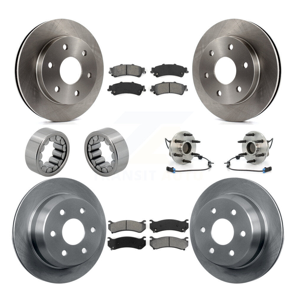 Kit de Rotor de frein et de patins de roulement de moyeu avant et arrière (10 pièces) pour Chevrolet Astro GM