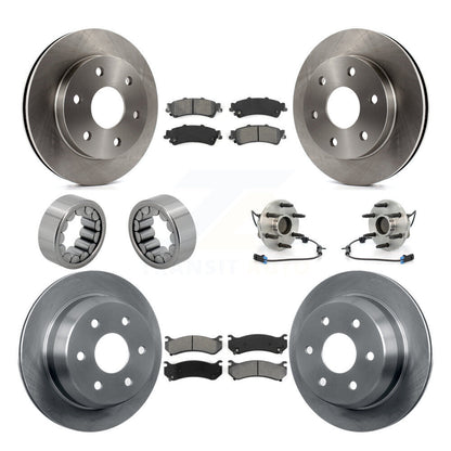 Kit de Rotor de frein et de patins de roulement de moyeu avant et arrière (10 pièces) pour Chevrolet Astro GM