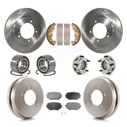Kit de Rotor de frein et de patins de roulement de moyeu avant et arrière (10 pièces) pour Suzuki XL-7 Gran