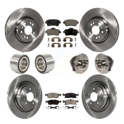 Kit de Rotor de frein et de patins de roulement de moyeu avant et arrière (10 pièces) pour Mercedes-Benz ML35