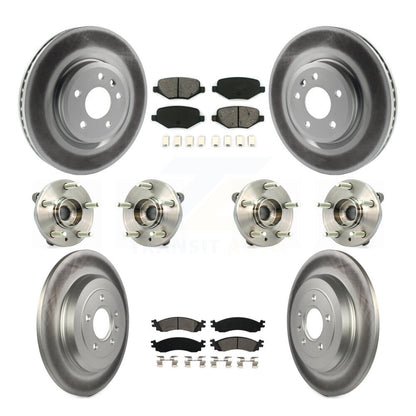 Kit de plaquettes de rotor de frein, roulement de moyeu avant et arrière (10 pièces) pour Ford Taurus SH 10-12
