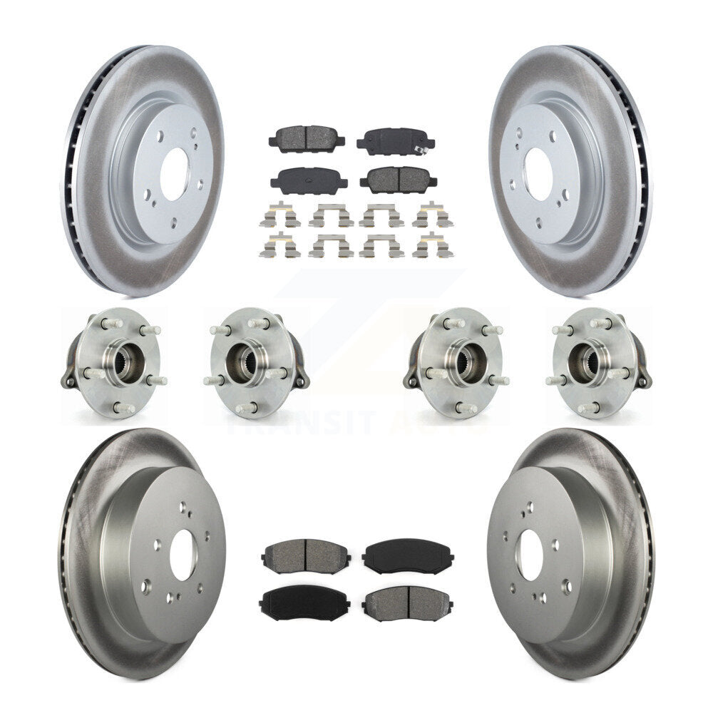 Kit de plaquettes de Rotor de frein, roulement avant et arrière (10 pièces) pour Suzuki Grand Vitar 09-13