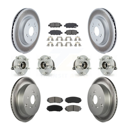 Kit de plaquettes de Rotor de frein, roulement avant et arrière (10 pièces) pour Suzuki Grand Vitar 09-13