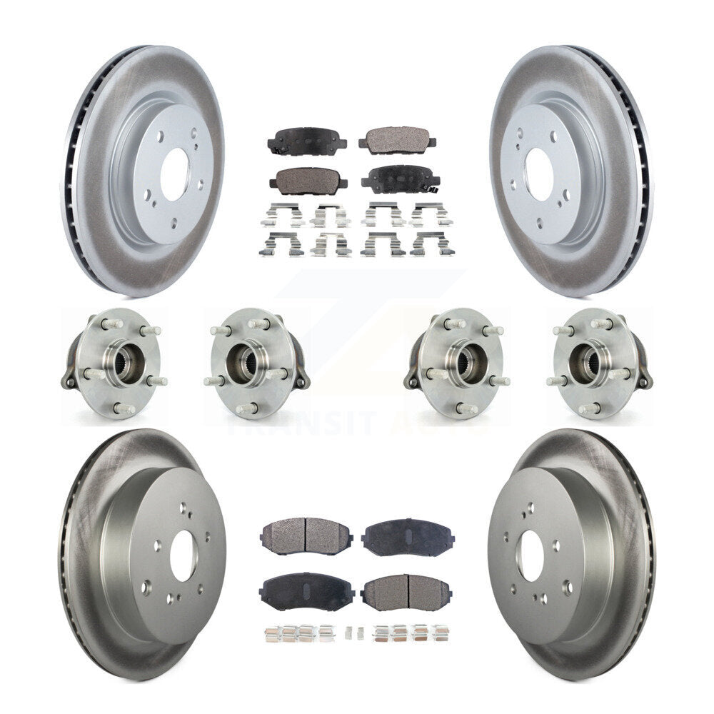 Kit de plaquettes de Rotor de frein, roulement avant et arrière (10 pièces) pour Suzuki Grand Vitar 09-13