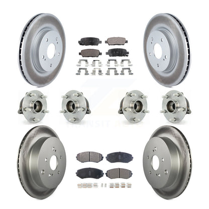 Kit de plaquettes de Rotor de frein, roulement avant et arrière (10 pièces) pour Suzuki Grand Vitar 09-13
