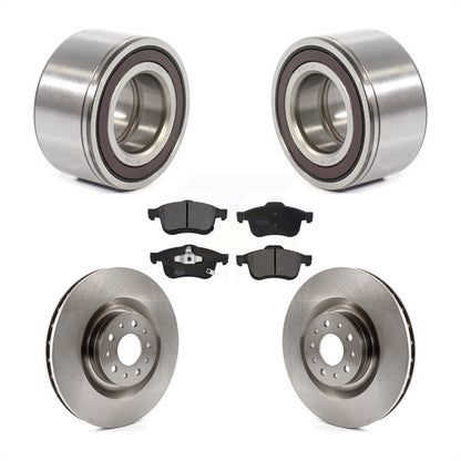 Kit de rotors et plaquettes de frein à disque de roulement de roue avant pour Fiat 500L 2014-2018