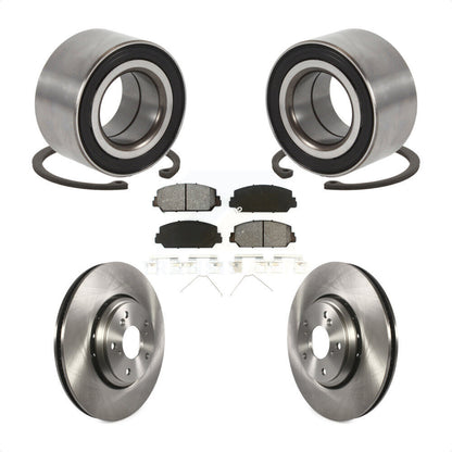 Kit de rotors et plaquettes de frein à disque, roulement de roue avant, pour Honda Civic Acura ILX