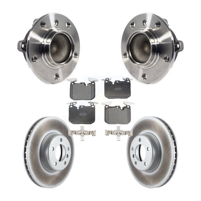 Kit de plaquettes de Rotor de frein enduit de roulement de moyeu avant, pour BMW 335i 328i 228i 435i M240i