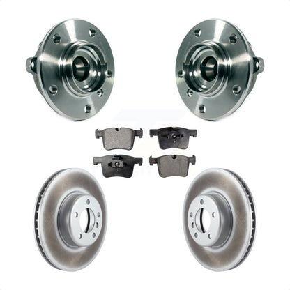 Ensemble de roulement de moyeu avant, Rotor de frein revêtu et Kit de plaquettes pour BMW 335i xDrive G