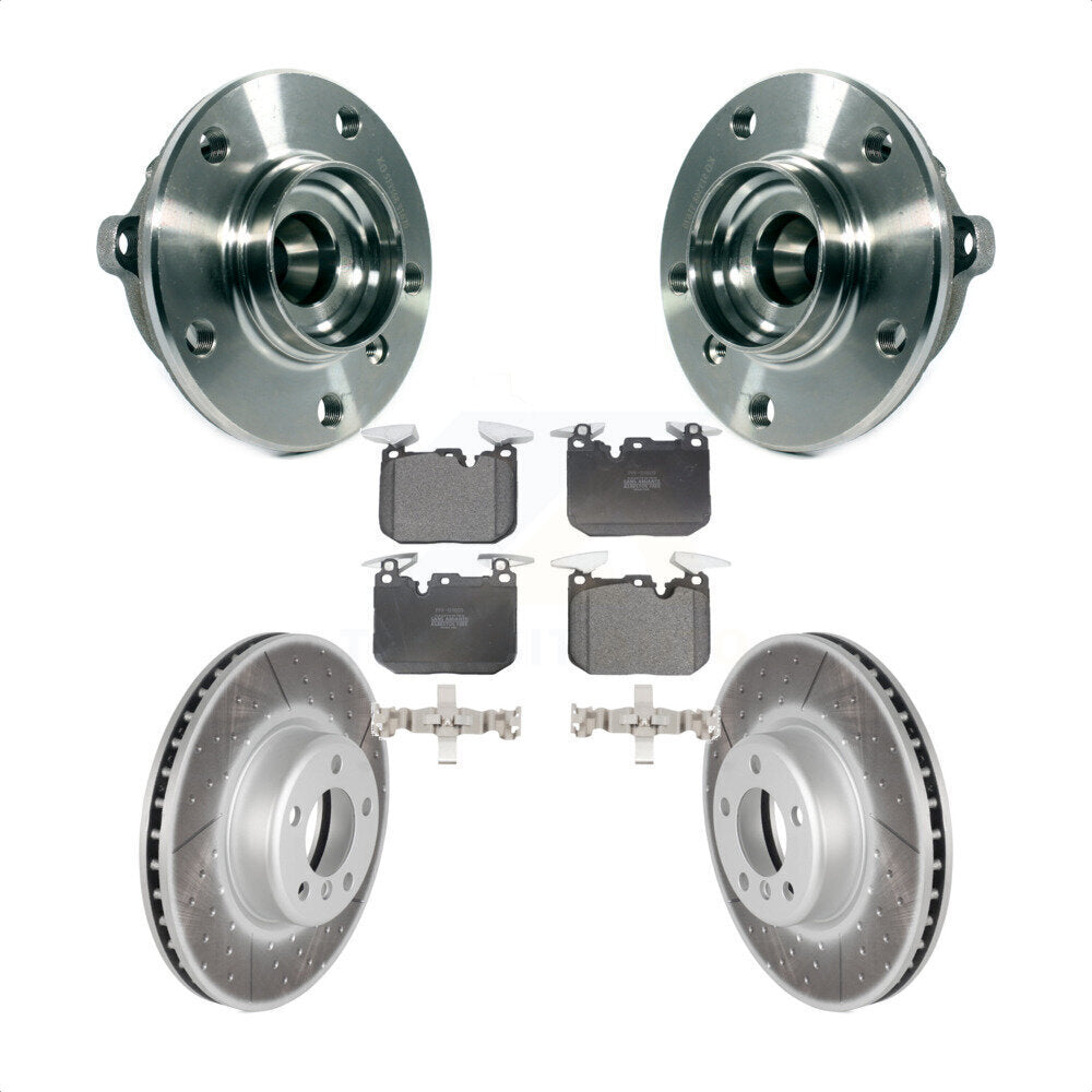 Kit de plaquettes de Rotor de frein, roulement de moyeu avant, pour BMW 328i xDrive 320i 228i 435i G