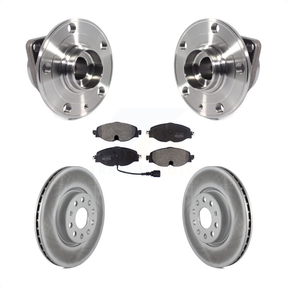 Kit de plaquettes de Rotor de frein, roulement de moyeu avant, pour Volkswagen Taos GTI Golf Alltrac