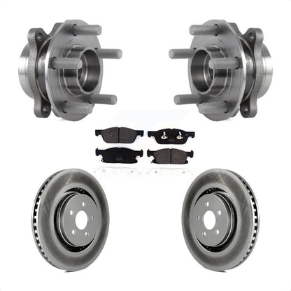 Kit de plaquettes de Rotor de frein, ensemble de roulements de moyeu avant, pour Ford Fusion Lincoln MK