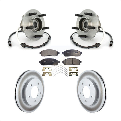 Kit de plaquettes de Rotor de frein, roulement de moyeu avant, pour Ford F-150 2004, avec roue à 5 écrous
