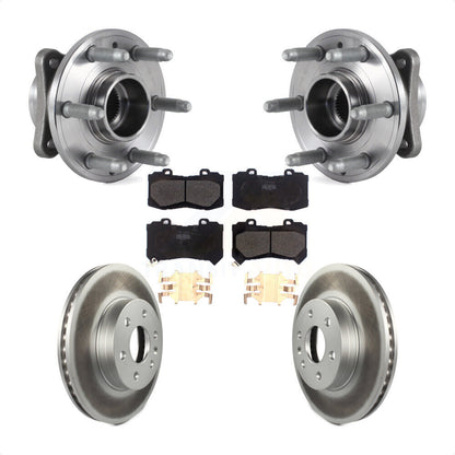 Kit de plaquettes de Rotor de frein, roulement de moyeu avant, pour Chevrolet Colorado GMC Canyon 4W